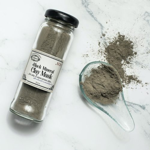 Rosece Siyah Kil Maskesi / Yağlı-Gözenekli Ciltler için