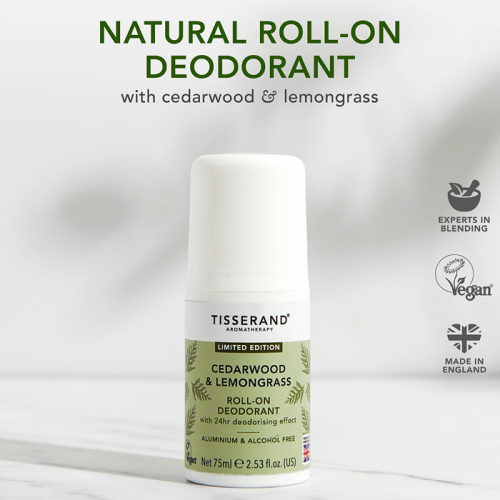 Tisserand Sedir & Lemongrass Deodorant